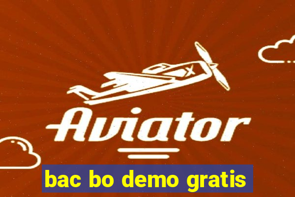 bac bo demo gratis